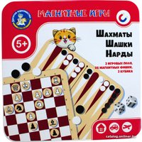 Шахматы/шашки/нарды Десятое королевство 04302