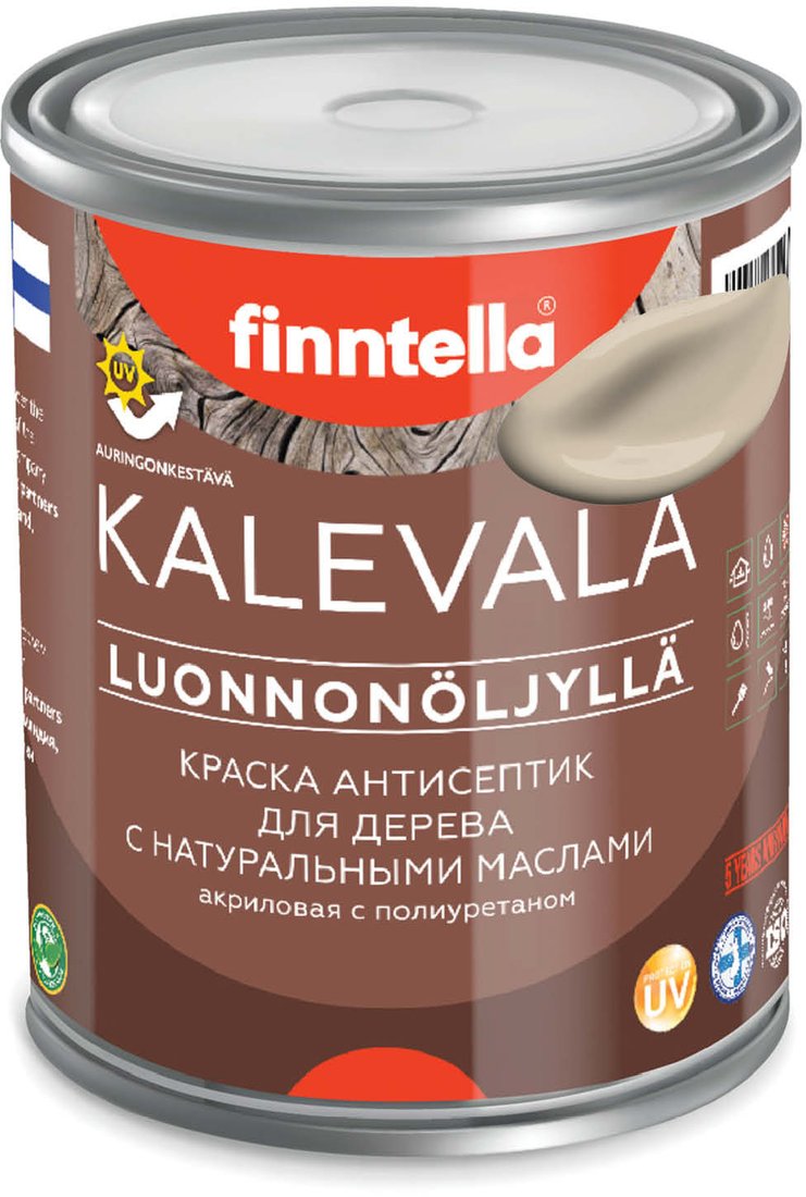 

Краска Finntella Kalevala Kentta F-13-1-1-FL096 0.9 л (бежевый)