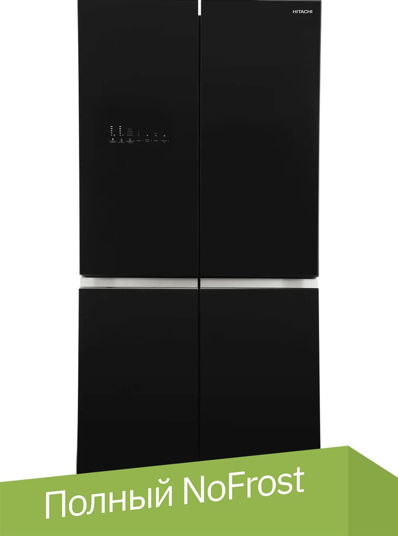

Четырёхдверный холодильник Hitachi R-WB720VUC0GBK