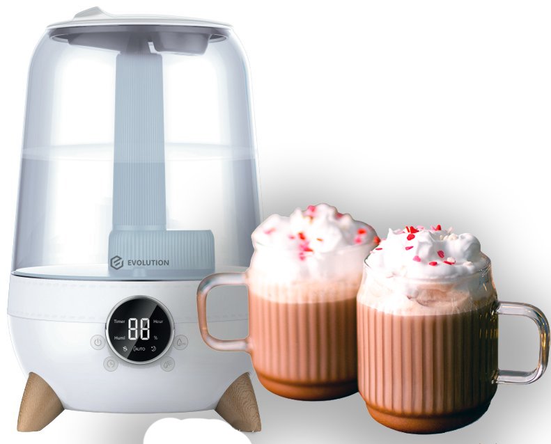 

Увлажнитель воздуха Evolution HF-888 + набор кружек Makkua Cup Cozyday MC270