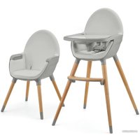 Высокий стульчик KinderKraft Fini 2 в 1 (серый)