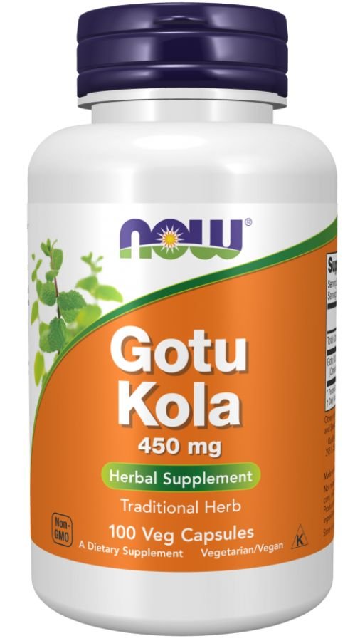 

БАД Now Foods Gotu Kola 450 мг (100 капсул)