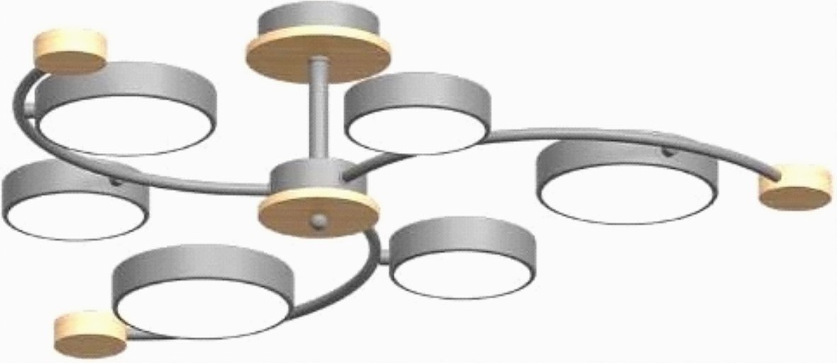 

Подвесная люстра LED4U L3207-840 GR