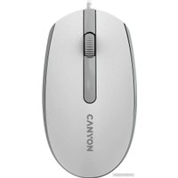 Мышь Canyon M-10 (белый/серый)