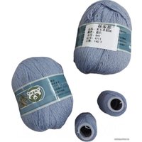 Набор пряжи для вязания ХоббиБум Пух норки 847 50 г 340 м (серо-голубой)