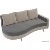 Тахта Лига диванов Премьер 105258 (правый, серый/бежевый)