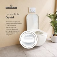 Унитаз подвесной Lavinia Boho Relfix One Compacto 9 в 1 97020129 (белое стекло)