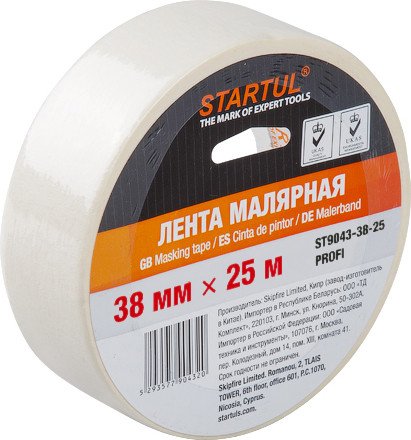 

Лента малярная Startul Profi ST9043-38-25