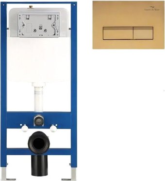 Инсталляция для унитаза Amore di Mare QuickFit 50114 с кнопкой 404G