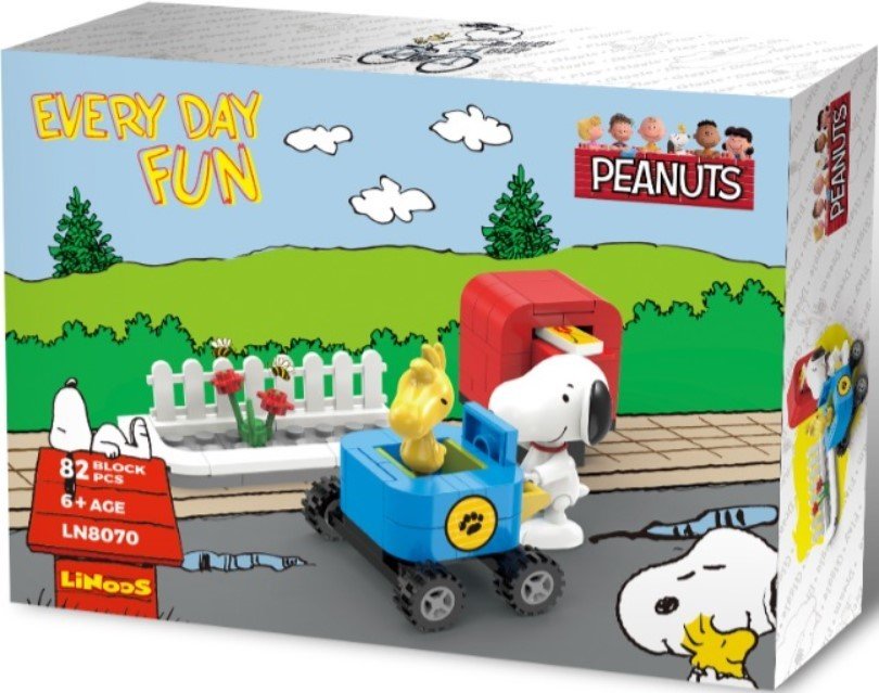 

Конструктор Miniso Snoopy Collection 6297 Почтовый ящик