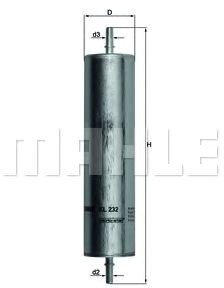

Топливный фильтр Mahle Knecht KL232