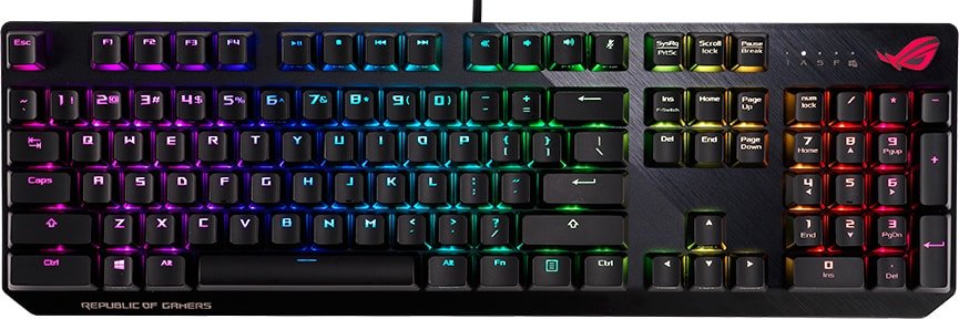 

Клавиатура ASUS ROG Strix Scope (Cherry MX Silent Red)