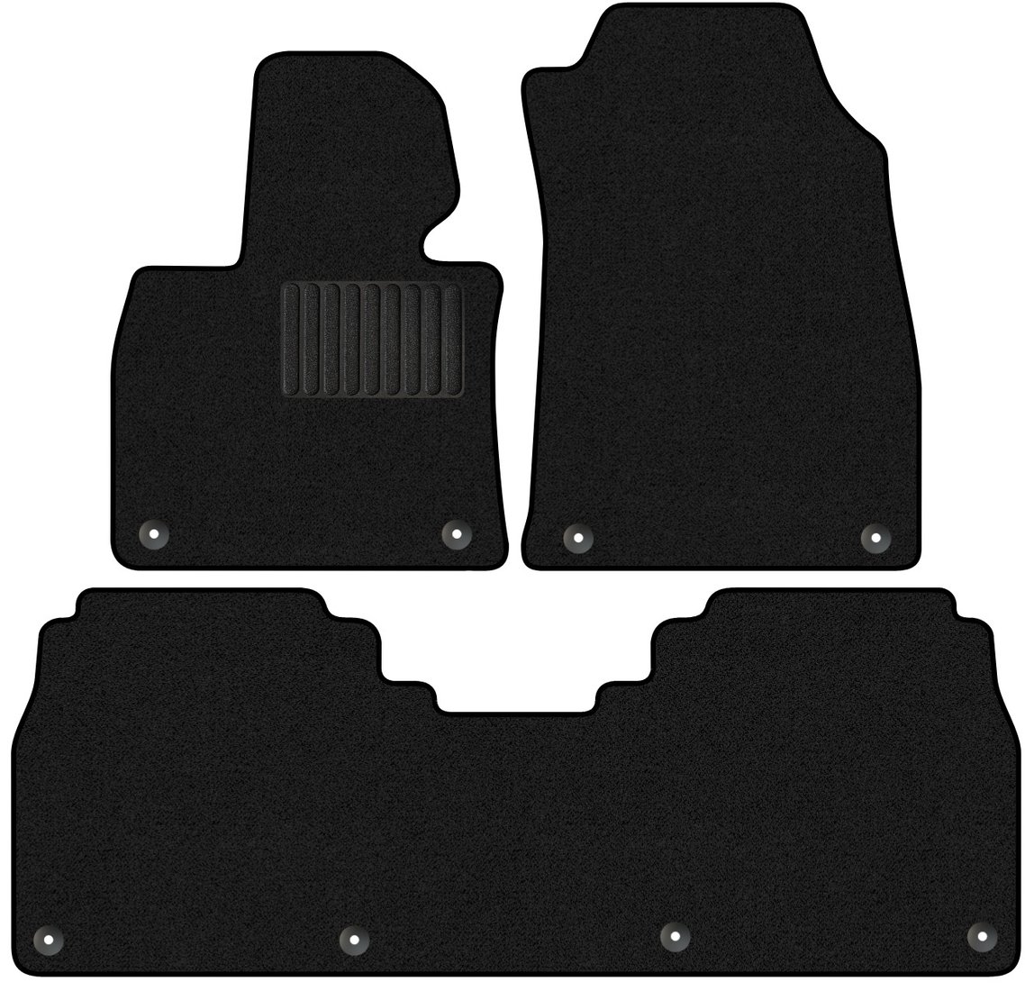 

Комплект ковриков для авто Alicosta Hongqi E-HS9 I (suv / E-HS9) 2021 - Н.В. задний цельный (ворс)