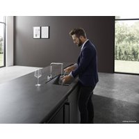 Смеситель Hansgrohe Aquno Select M81 73830800 (стальной)