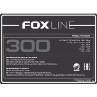 Корпус Foxline FL-1001 FL-1001-TFX300S