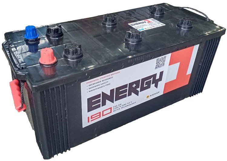

Автомобильный аккумулятор Energy One 190 (4) рус (190 А·ч)