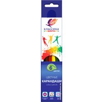 Набор цветных карандашей Луч Классика 29С 1709-08 (6 цветов)