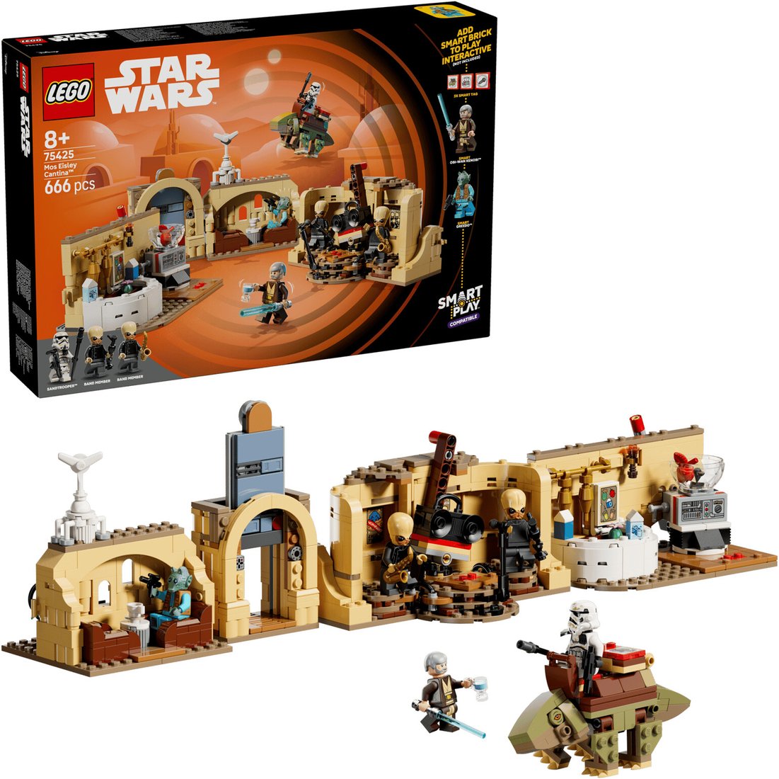 Конструктор LEGO Star Wars 75425 Smart Play Кантина Мос Эйсли