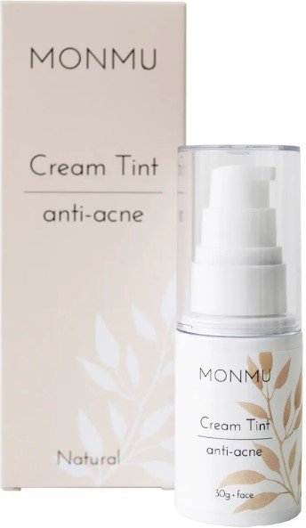 

Monmu Крем для лица Тинт Anti-Acne с эффектом сияния тон натуральный 30 г
