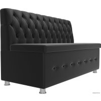 Диван Mebelico Вента (экокожа, черный)