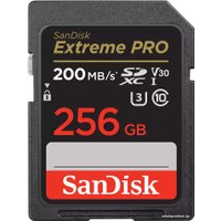 Карта памяти SanDisk Extreme PRO SDXC SDSDXXD-256G-GN4IN 256GB