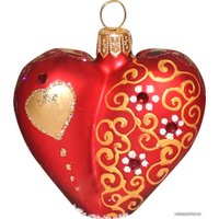 Елочная игрушка Орбитал Сердечко 200-044