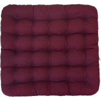 Подушка для сидения Smart Textile Уют-Премиум 40x40 ST167 (лузга гречихи, бордовый)