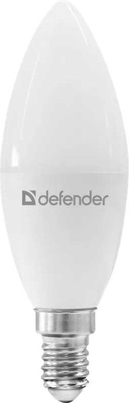 Светодиодная лампочка Defender C37-12W-840-E14
