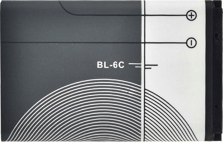 

Аккумулятор для телефона Копия Nokia BL-6C
