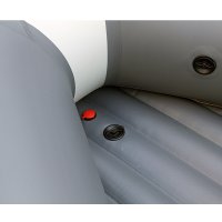 Моторно-гребная лодка Leader Boats Тайга НД-350 4302022 (серый)