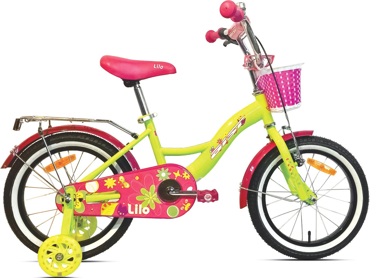 

Детский велосипед AIST Lilo 18 2025 (желтый, разобранный)