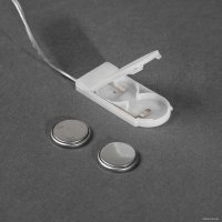 Новогодняя гирлянда Luazon Нить 5 м роса 2433893 (белый)