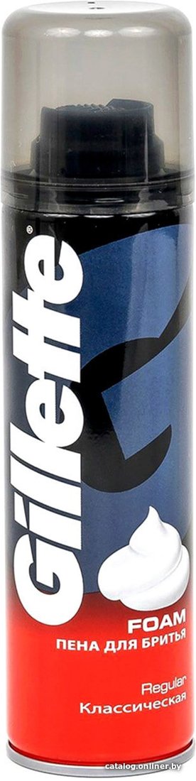 Пена для бритья Gillette Regular классическая (200 мл)
