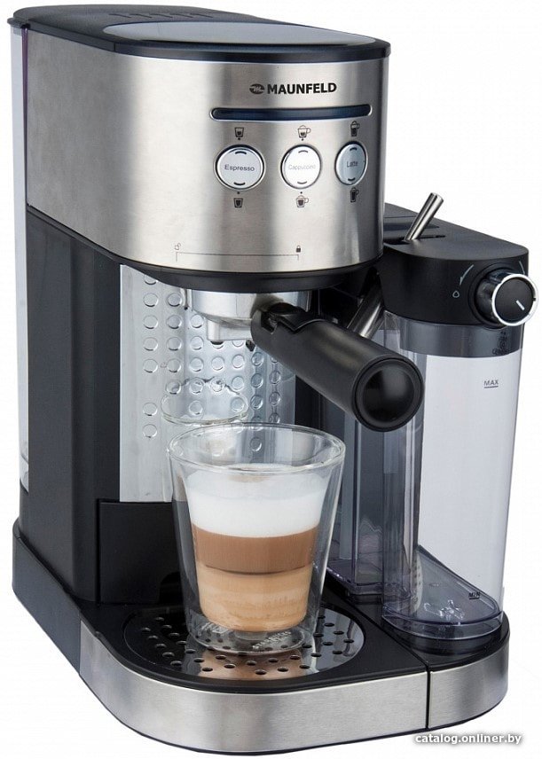 Рожковая кофеварка MAUNFELD MF-720S Pro