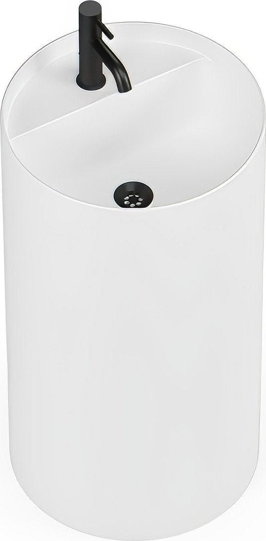 Умывальник Belux Осло 450x800 (18, белый матовый/Solid Surface)