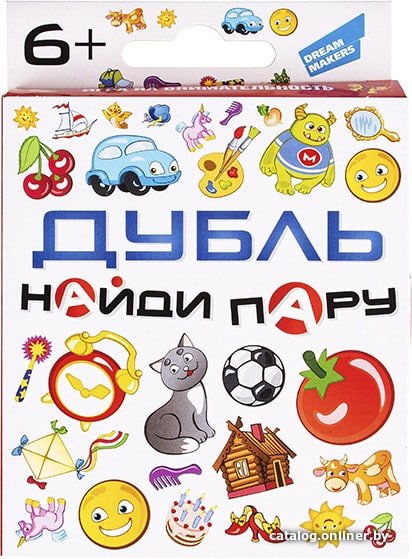 Настольная игра Dream Makers Дубль. Найди пару 2007С