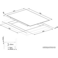 Варочная панель Smeg SI7844B