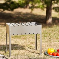 Разборный мангал Сокол Эконом 62-0008 (с шампурами)