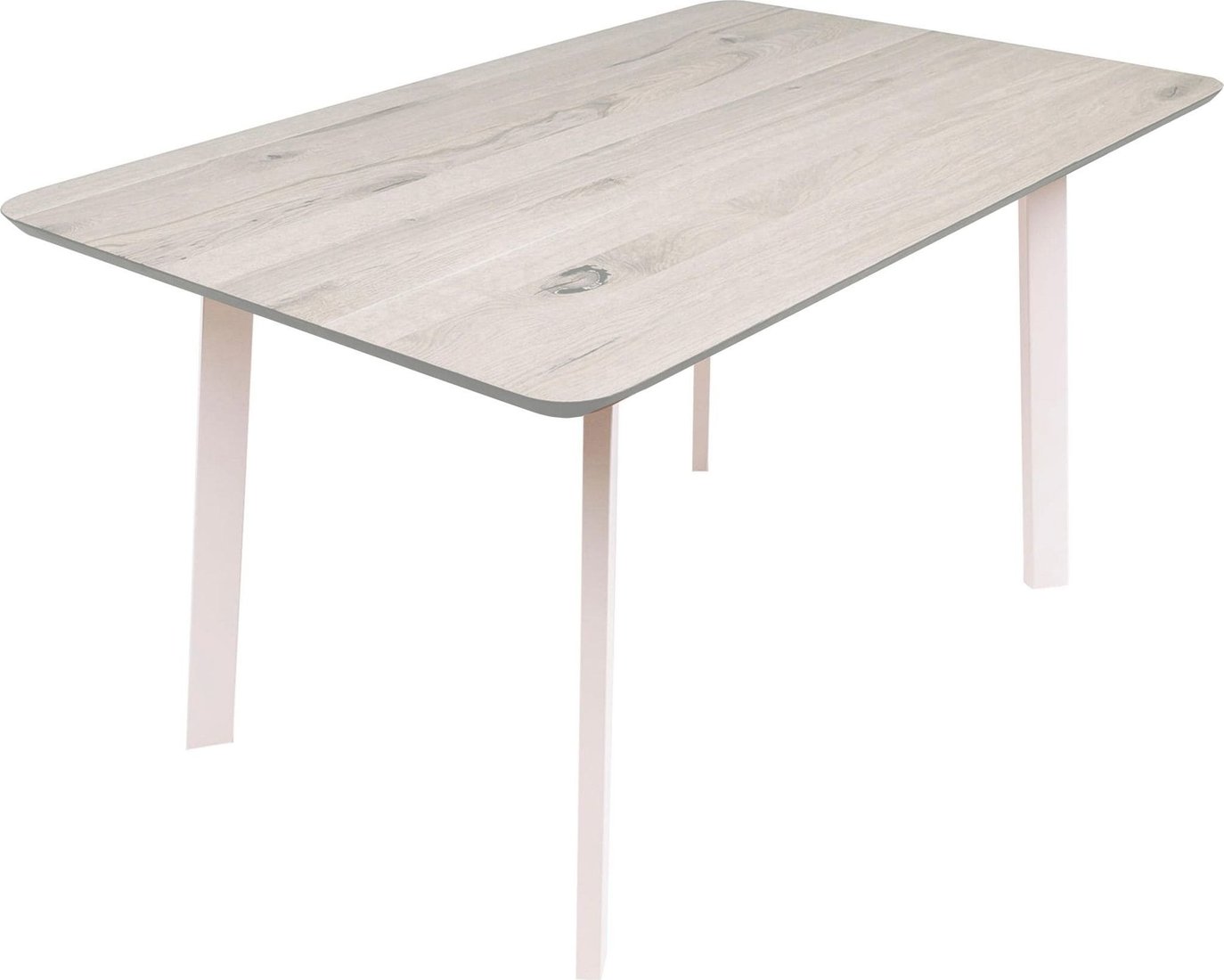 

Кухонный стол ОКА Майон 130x80x74 (дуб беленый/белый)