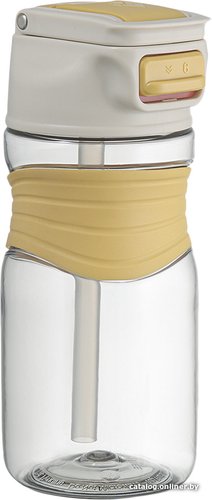 Бутылка для воды Smart Solutions Slow Sip SH-SS-BTL-TRN-YEL-450 (желтый)