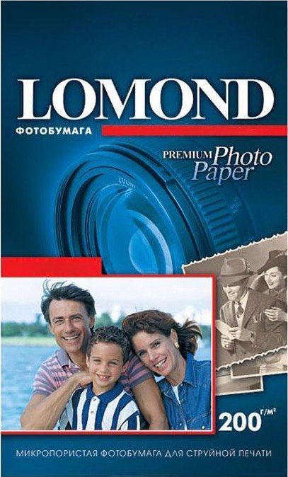 

Фотобумага Lomond суперглянцевая односторонняя A6 200 г/кв.м. 750 листов (1106203)