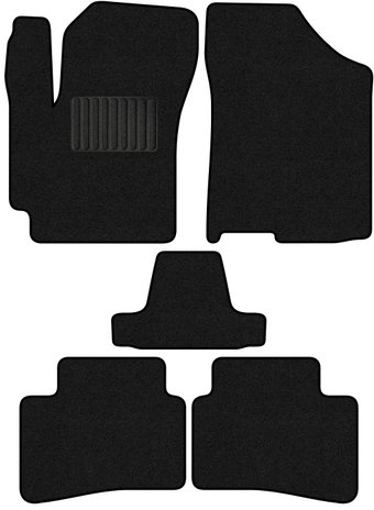 Комплект ковриков для авто Alicosta Kia KX3 II (suv / SP2C) 2019 - Н.В. (ворс)