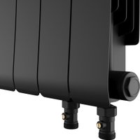 Биметаллический радиатор Royal Thermo Infinity 300 Noir Sable VR80 - 10 секций