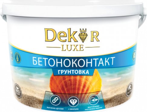 

Грунтовка Dekor Бетонконтакт ВД-АК-0158 (3 кг)