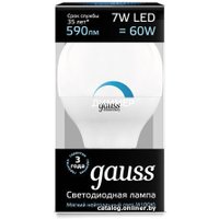 Светодиодная лампочка Gauss Globe-dim E14 7 Вт 4100 К 105101207-D