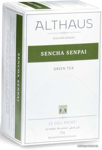 Зеленый чай Althaus Deli Packs Sencha Senpai 20 шт