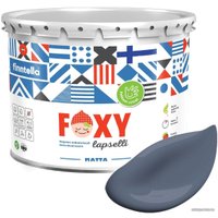 Краска Finntella Foxy Lapselli Matte Pingviini F-50-1-3-FL297 2.7 л (синий, серый)