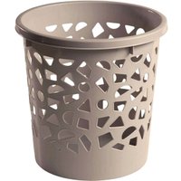 Корзина для бумаг Бытпласт 431243114 (коричневый)