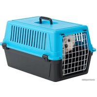 Переноска Ferplast Atlas 10 EL 73007199W3 (черный/голубой)