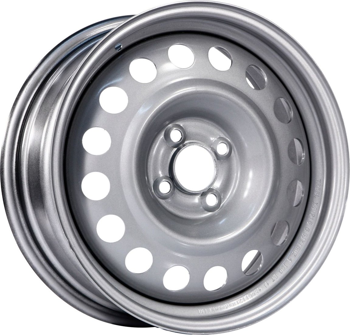 

Штампованные диски TREBL 42B35C_P 13x5" 4x98мм DIA 60.1мм ET 35мм silver